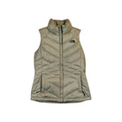 North Face Women's Aconcagua 550 Down Insulated Vest Old Gold S Used - FERAL