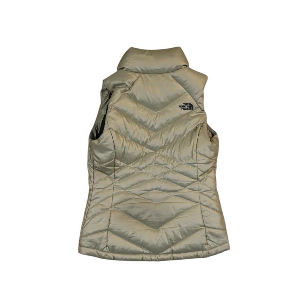 North Face Women's Aconcagua 550 Down Insulated Vest Old Gold S Used - FERAL