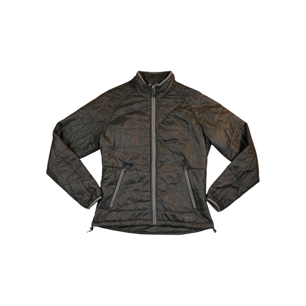 Rei Women's Synthetic Puffy Insulated Jacket Black S Used - FERAL