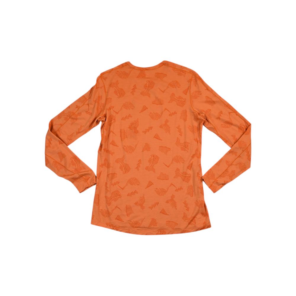 Rei Women's 100% Merino Baselayer Shirt Orange M Used - FERAL