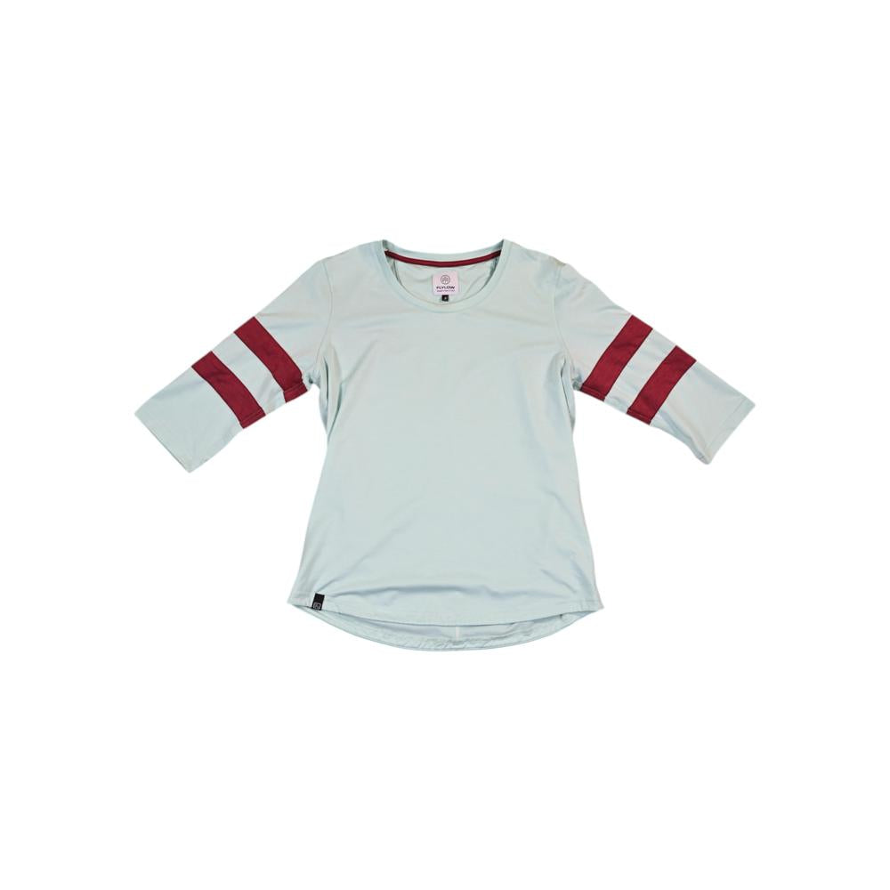 Flylow Women's Hawkins Shirt Blue/Maroon S Used - FERAL