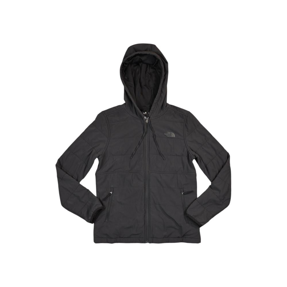 North Face Women's Lightweight Full-Zip Hooded Insulated Jacket Black S Used - FERAL