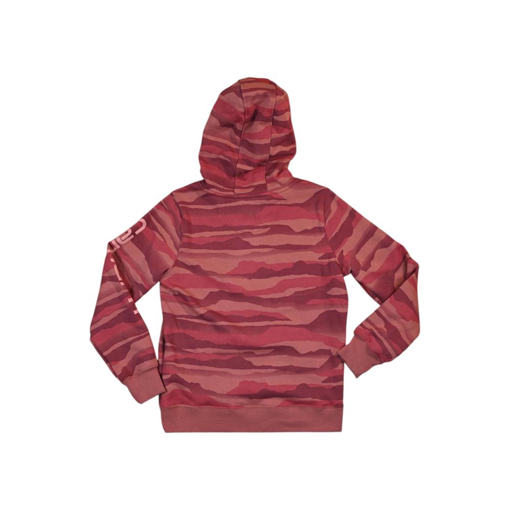 Carhartt Women's Marquette Camo Logo Hoodie Pink Camo S Used - FERAL