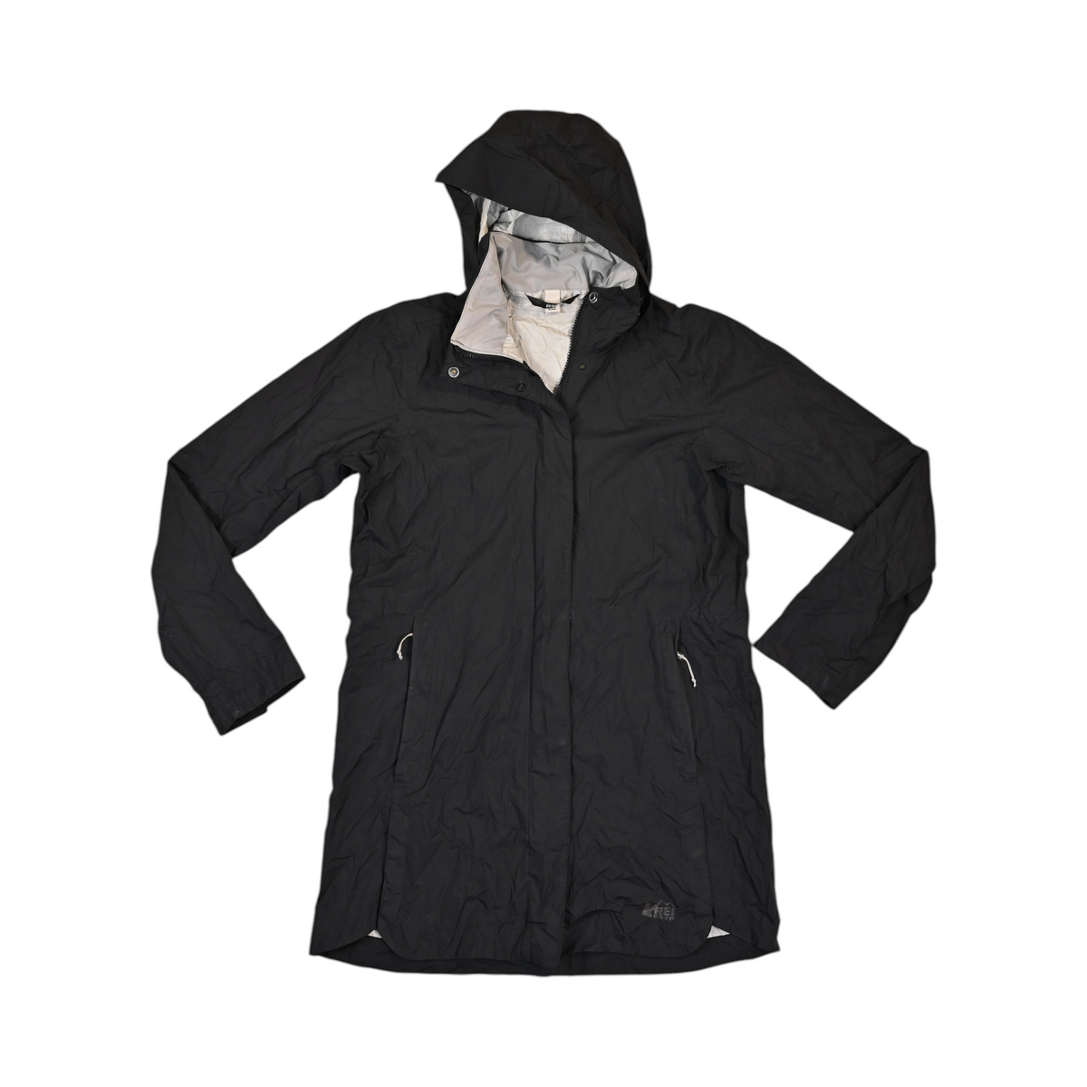 Rei Women's Rainier Long Line Rain Jacket