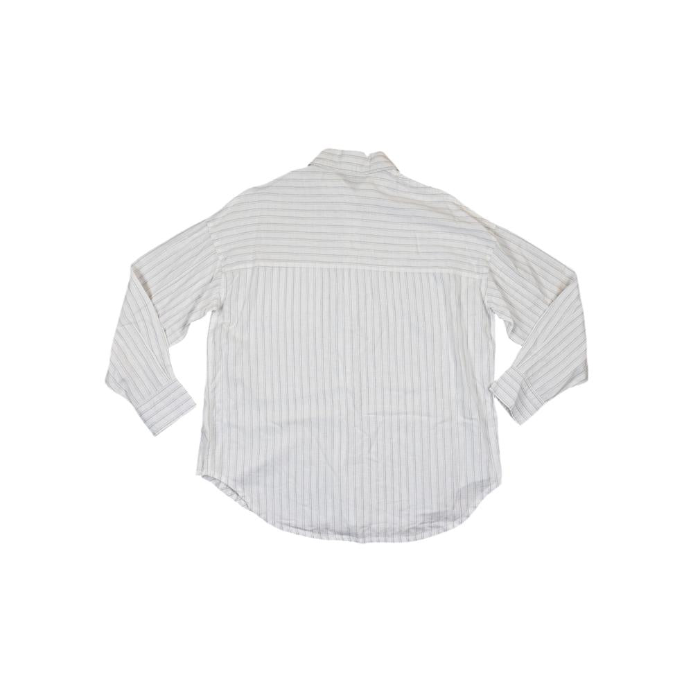 Tentree Women's West End Shirt Undyed/Double Stripe M Used - FERAL