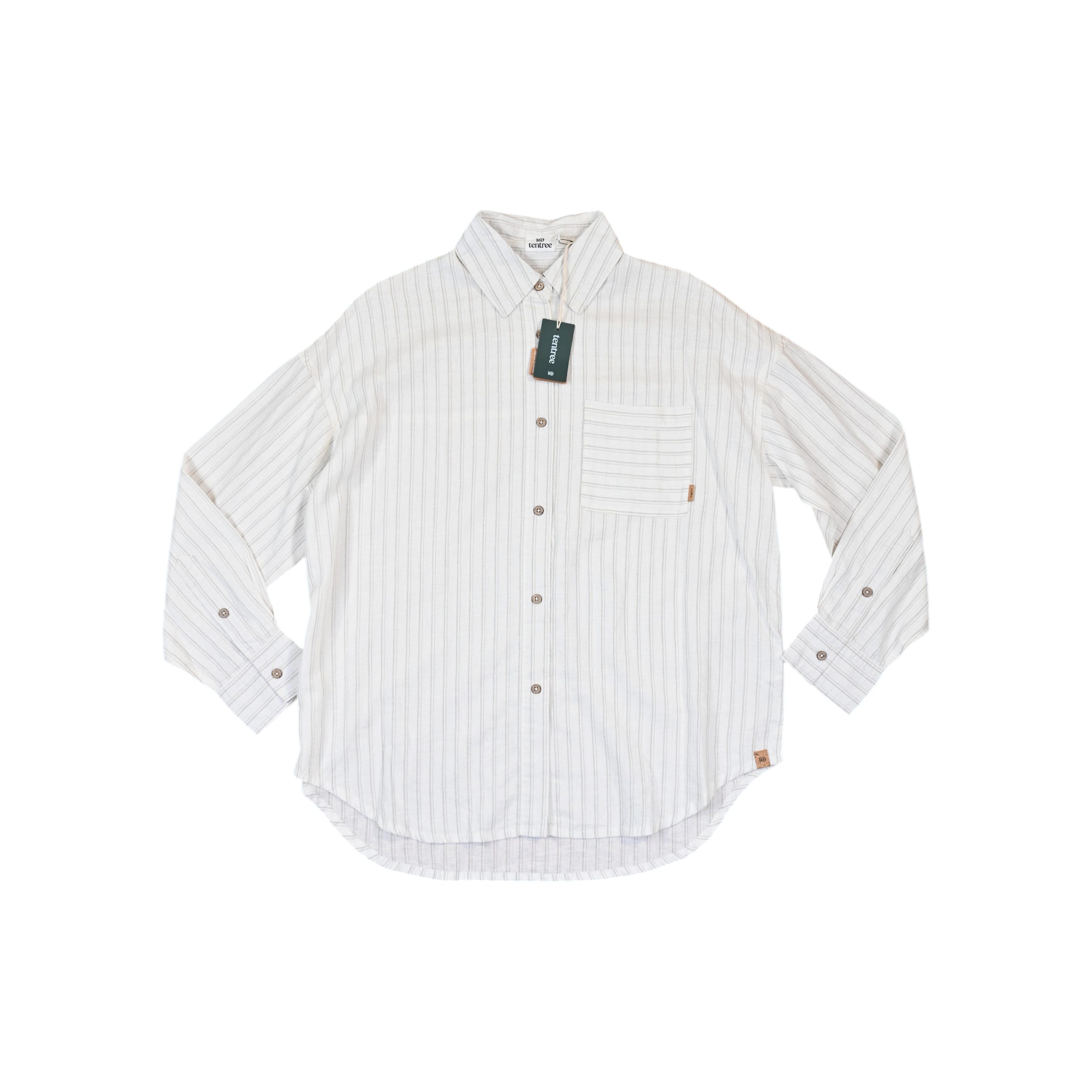 Tentree Women's West End Undyed Shirt - FERAL