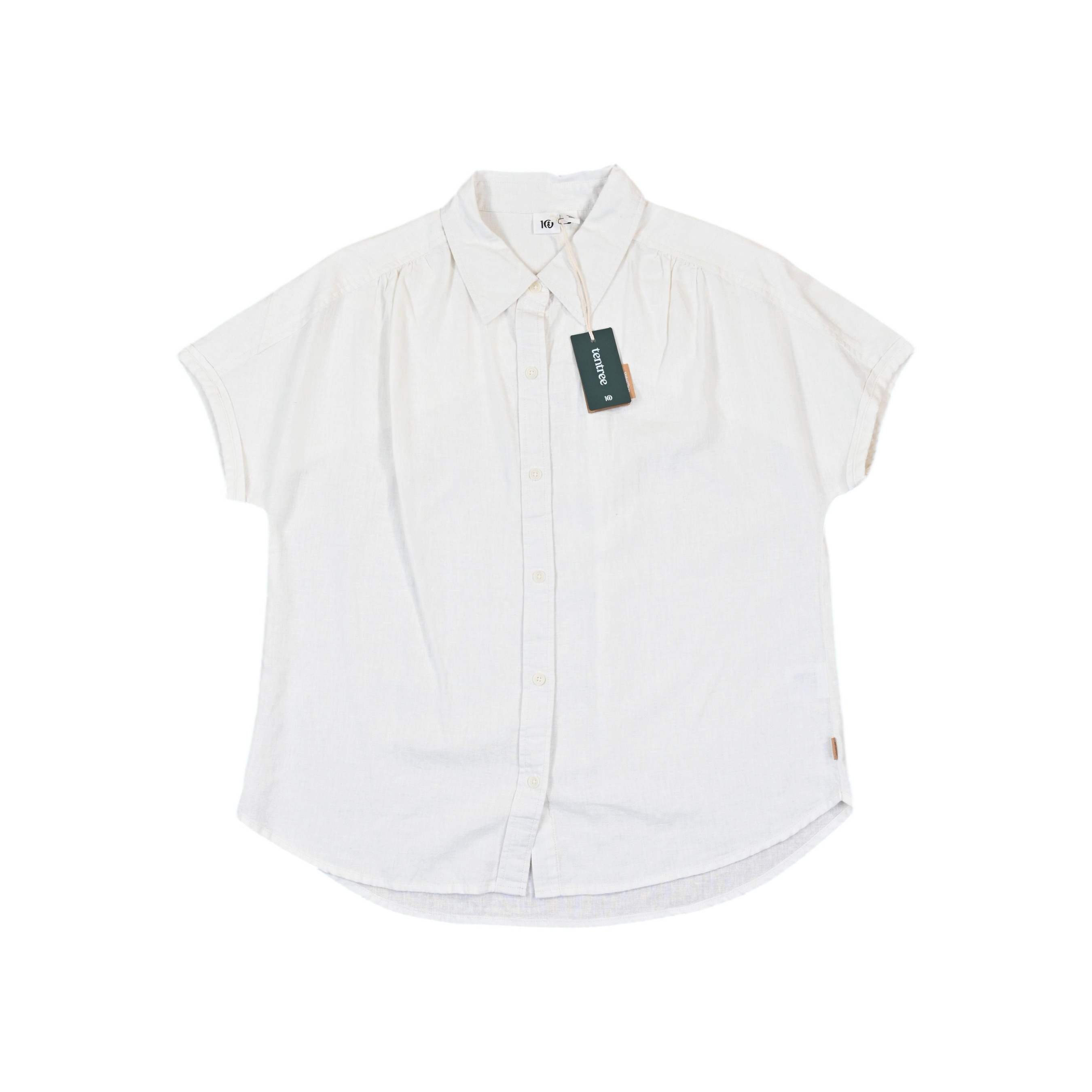Tentree Women's Magnolia Undyed Shirt - FERAL