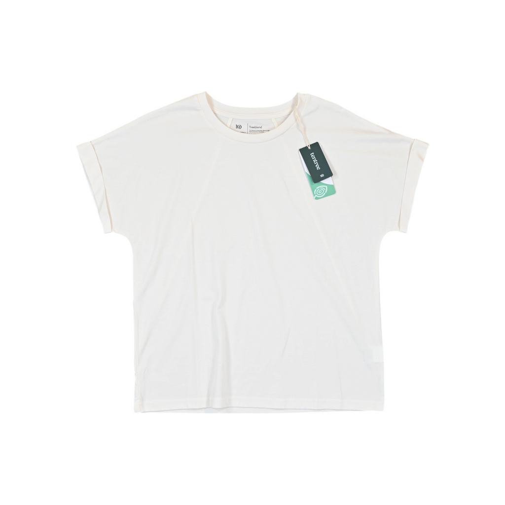 Tentree Women's Carey Undyed T Shirt - FERAL