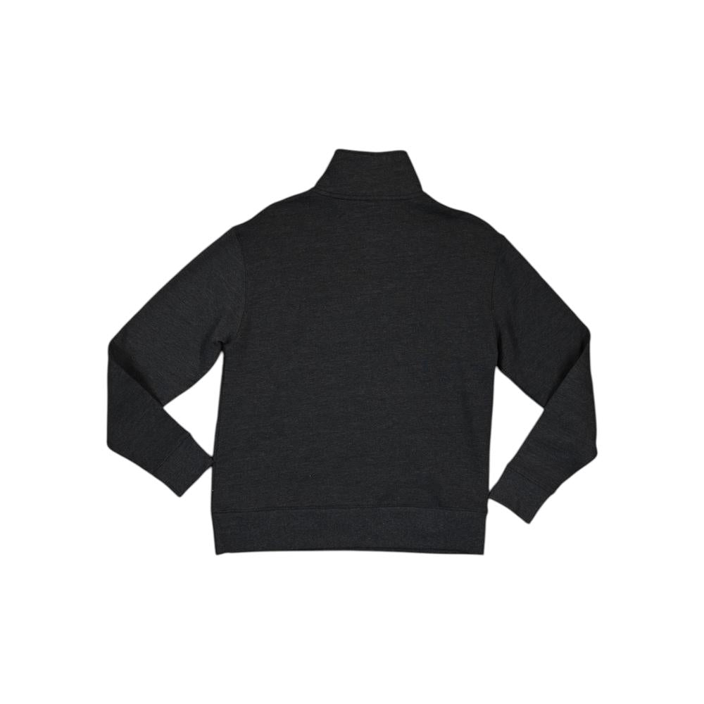 Tentree Women's Juniper 1/4 Zip Top Black Heather/White M Sample - FERAL