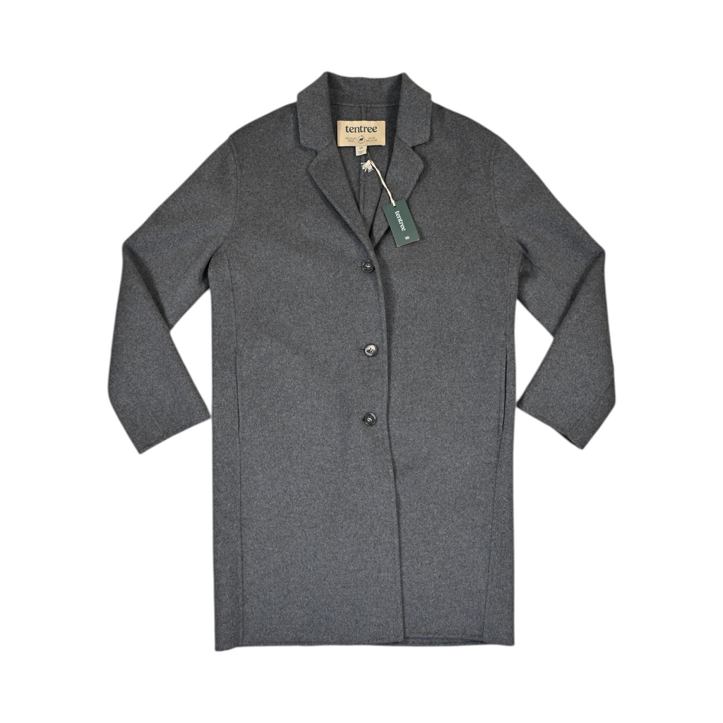Tentree Women's Wool Longline Casual Jacket