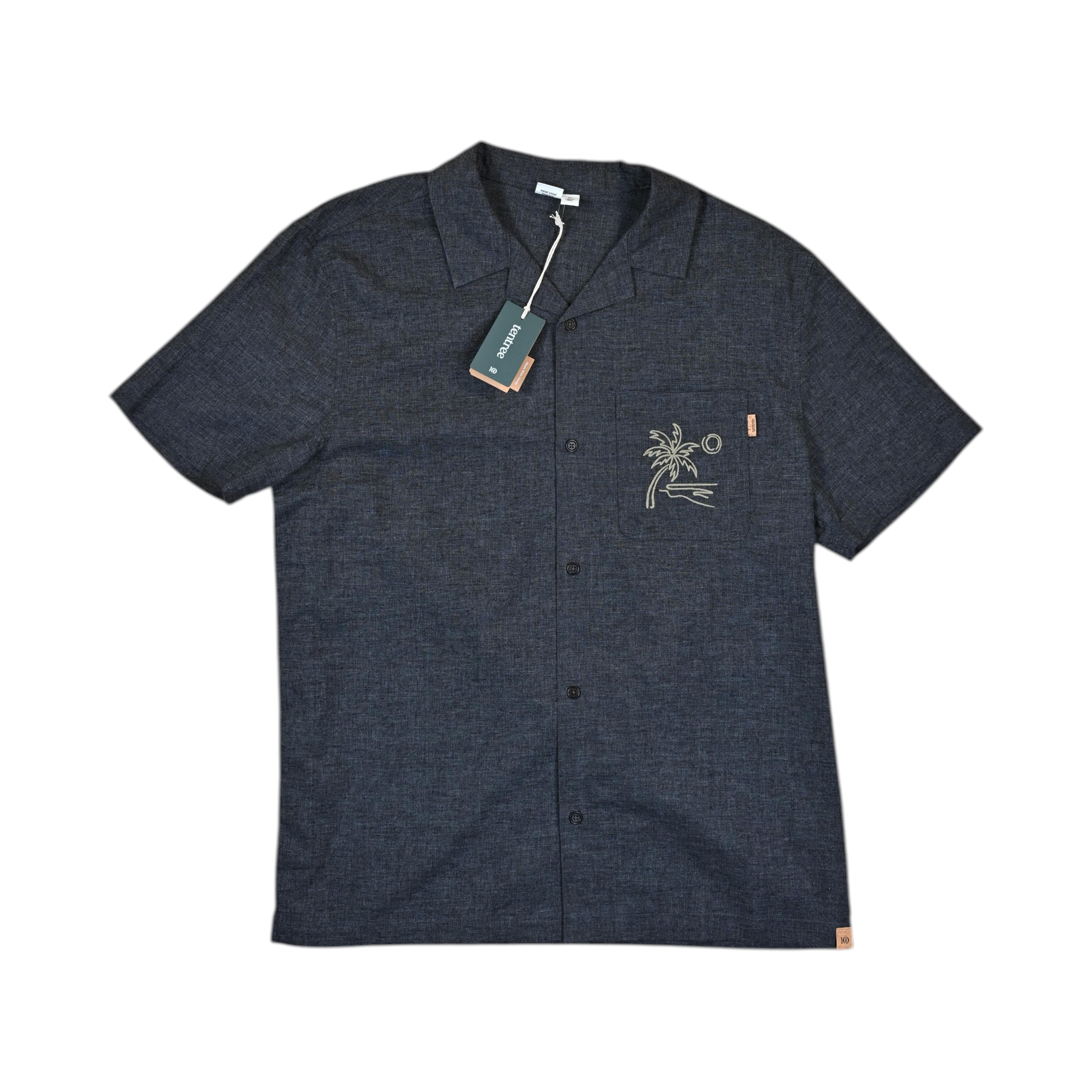 Tentree Men's Chambers Short Sleeve Button Up