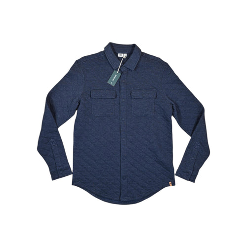 Tentree Men's Colville Quilted Long Sleeve Button Up - FERAL