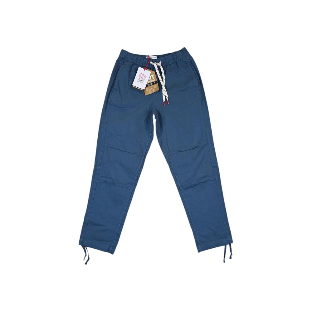 Topo Designs Women's Dirt Pants Classic Stone Blue M Sample - FERAL