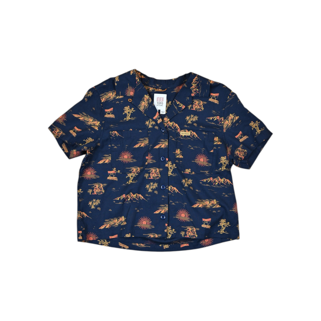 Topo Designs Women's Daytripper Shirt Westbound Midnight - FERAL