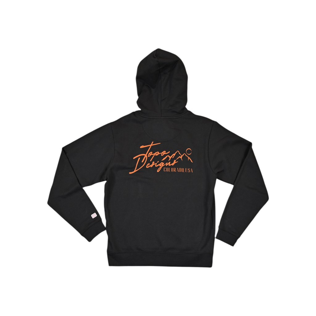 Topo Designs Men's Alpine High Label Hoodie - FERAL