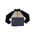 Topo Designs Women's Vista 1/4 Zip Lightweight Fleece Fleece Black/Tan M Used - FERAL