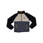 Topo Designs Women's Vista 1/4 Zip Lightweight Fleece Fleece Black/Tan M Used - FERAL