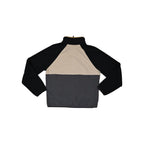 Topo Designs Women's Vista 1/4 Zip Lightweight Fleece Fleece Black/Tan M Used - FERAL