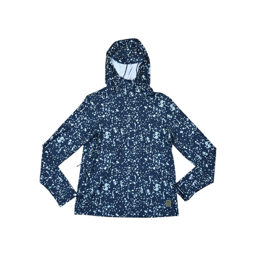 Topo Designs Women's Sun Hoodie Riverbed Midnight - FERAL