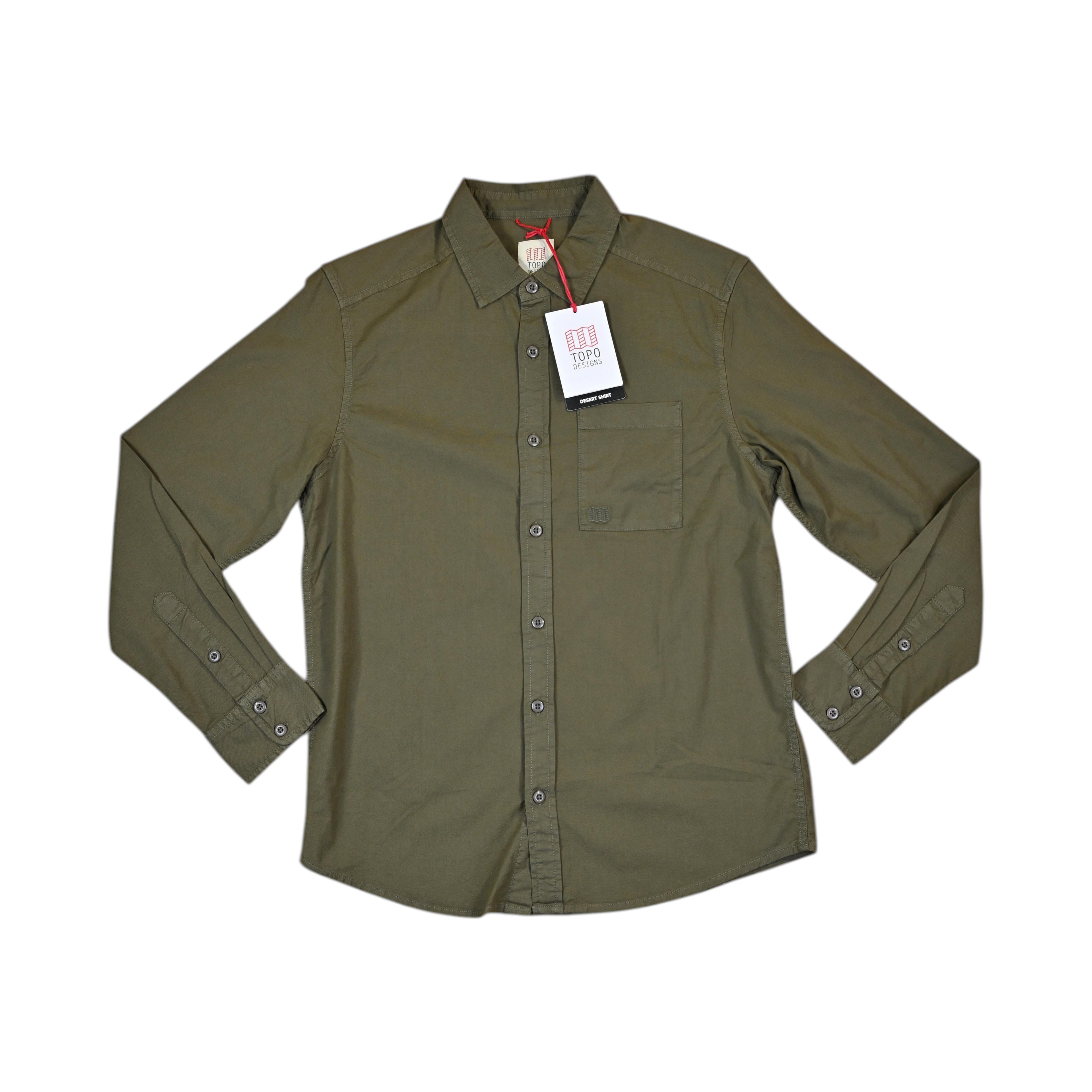 Topo Designs Men's Dirt Desert Long Sleeve Shirt