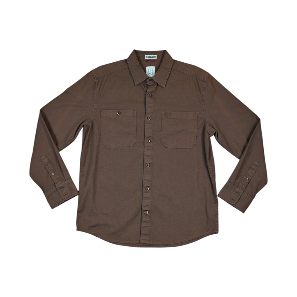 Topo Designs Men's Dirt Long Sleeve Shirt