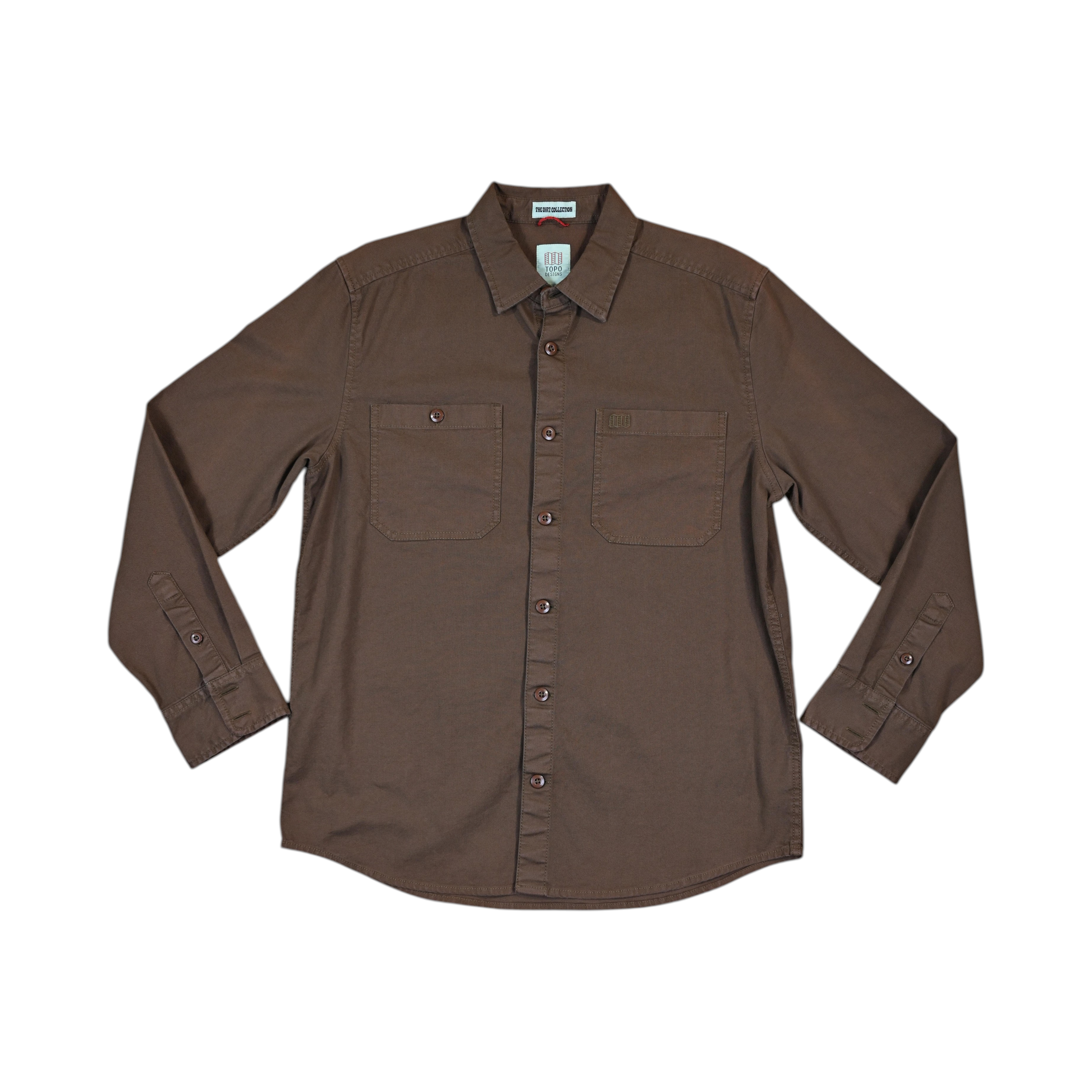 Topo Designs Men's Dirt Long Sleeve Shirt