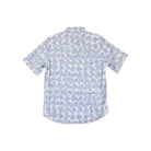 Topo Designs Men's Desert Short Sleeve Shirt Breeze Blue Geo Print M Sample - FERAL