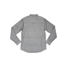 Topo Designs Men's Lightweight Chambray Shirt Long Sleeve Shirt Grey M Sample - FERAL