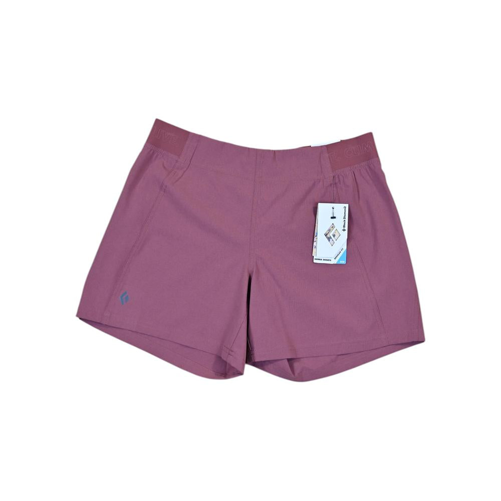 Black Diamond Women's Sierra Shorts Cherrywood S Sample - FERAL