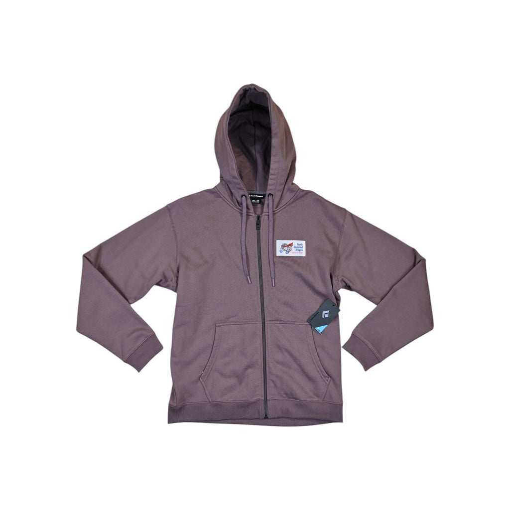 Black Diamond Men's Dragon Patch Full-Zip Hoodie - FERAL