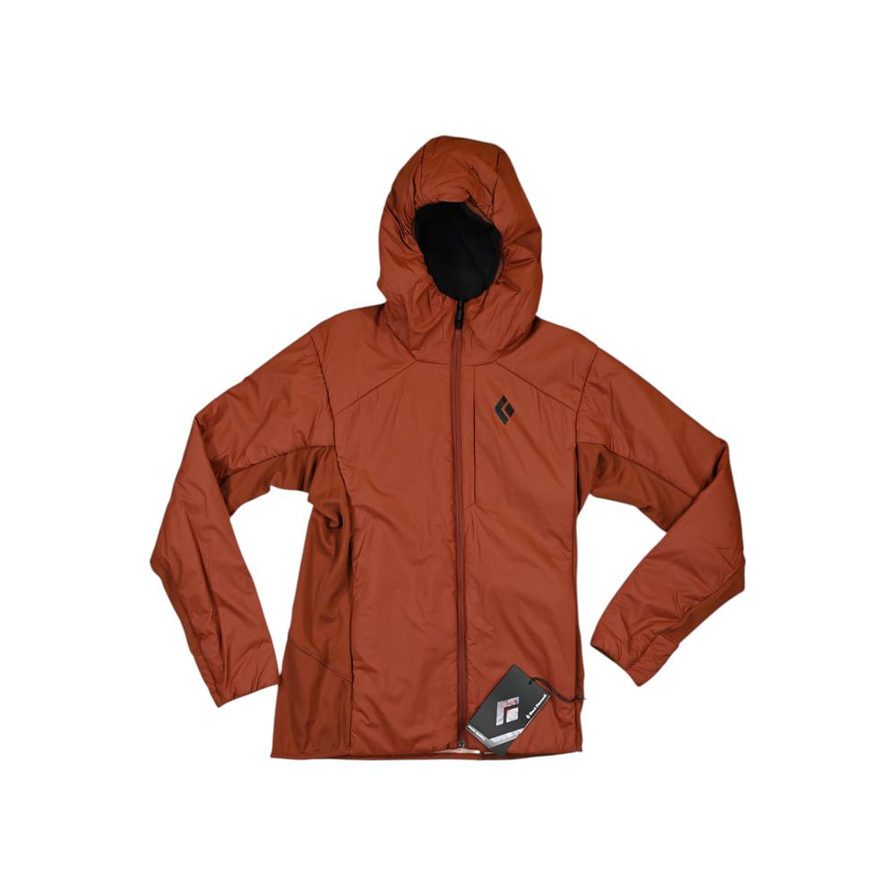 Black Diamond Men's First Light Hybrid Hoody Insulated Jacket Iron Red M Sample - FERAL