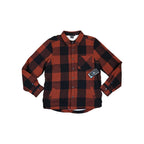 Black Diamond Men's Men's Project Lined Flannel Iron Red/Black M Sample - FERAL