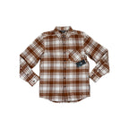 Black Diamond Men's Project Flannel M Clay/Off White Sample - FERAL