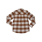 Black Diamond Men's Project Flannel M Clay/Off White Sample - FERAL