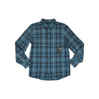 Black Diamond Men's Project Twill Long Sleeve Shirt Creek Blue/Charcoal M Sample - FERAL
