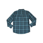 Black Diamond Men's Project Twill Long Sleeve Shirt Creek Blue/Charcoal M Sample - FERAL