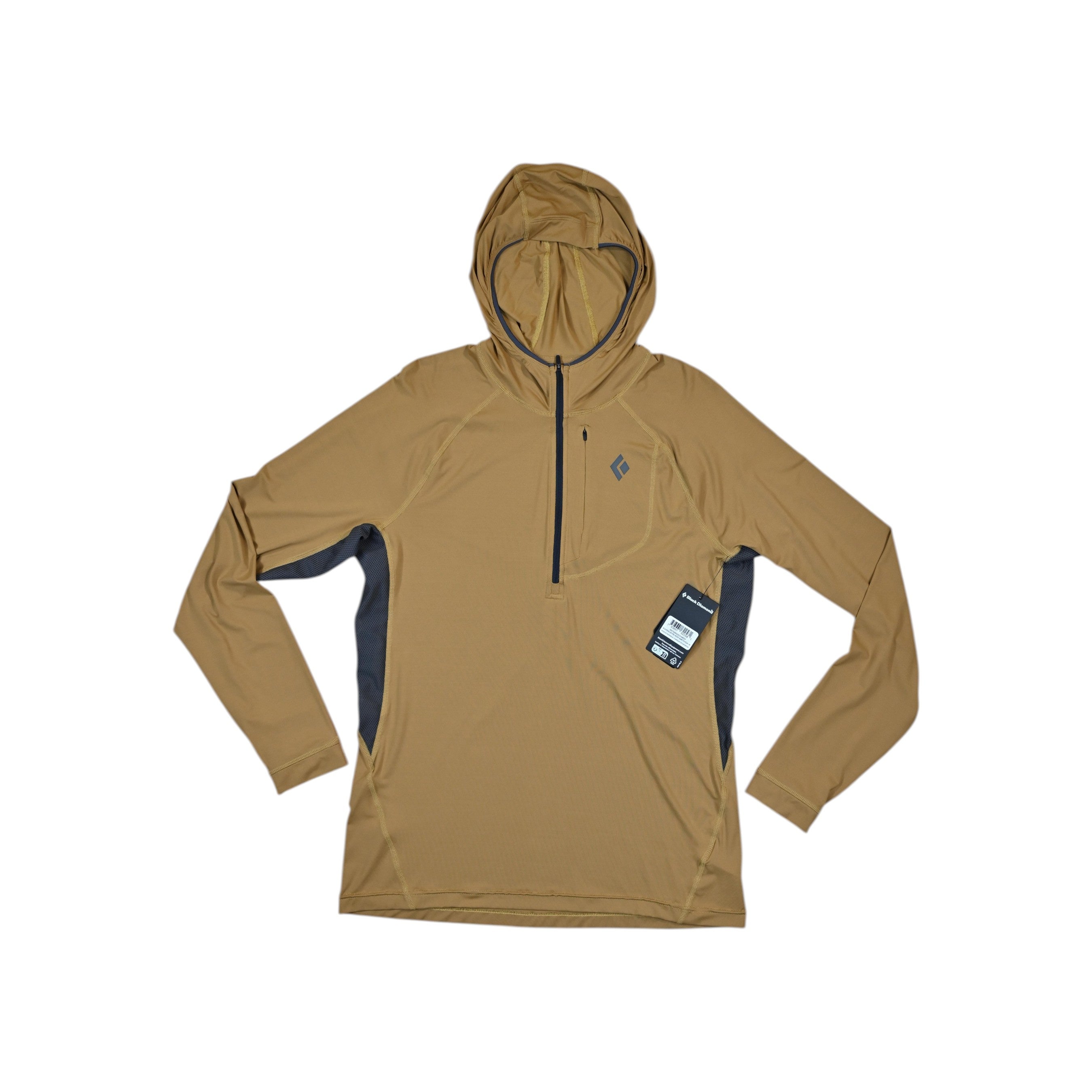 Black Diamond Men's Alpenglow Pro Hoody Long Sleeve Shirt - FERAL