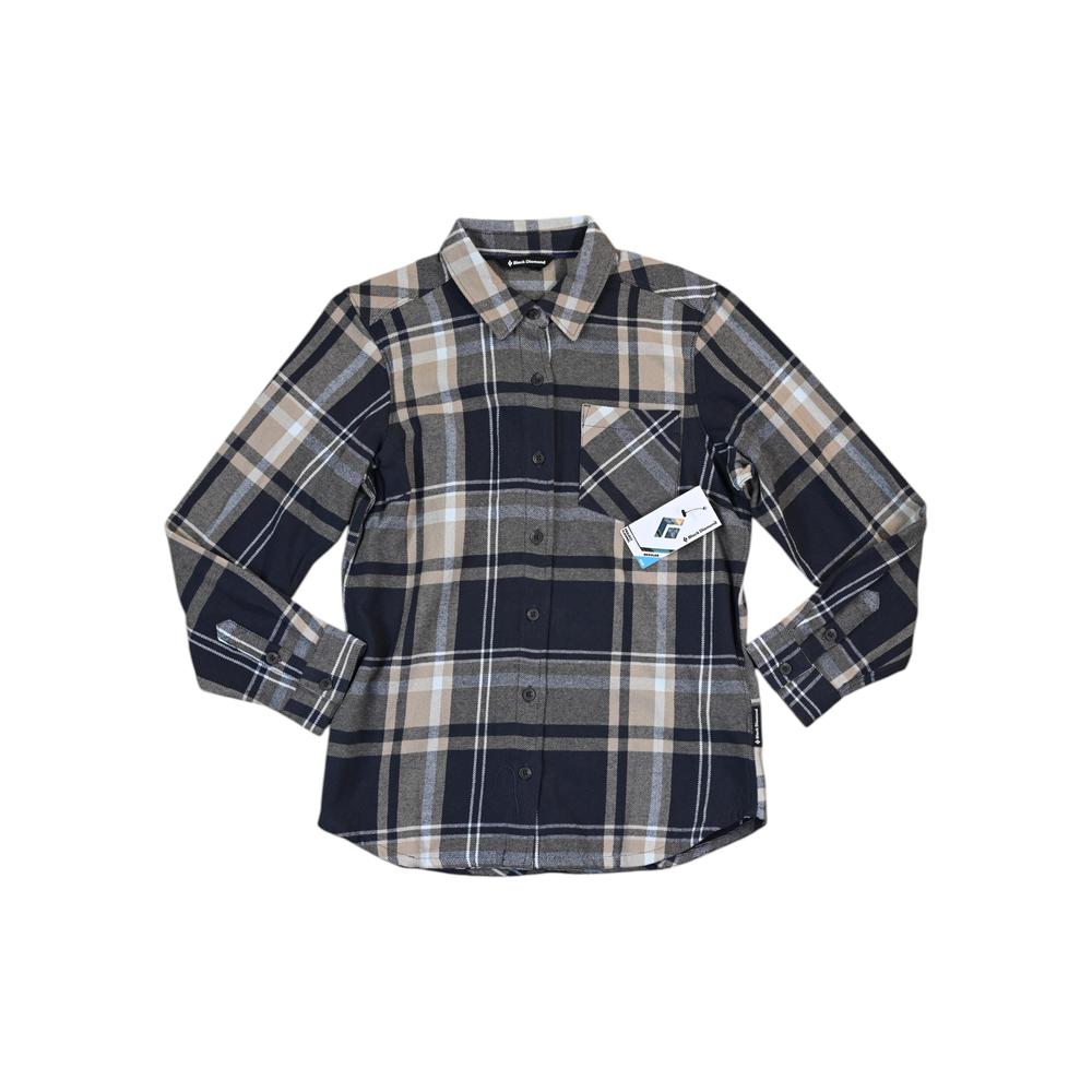 Black Diamond Women's Women's Project Flannel Charcoal/Moonestone S Used - FERAL