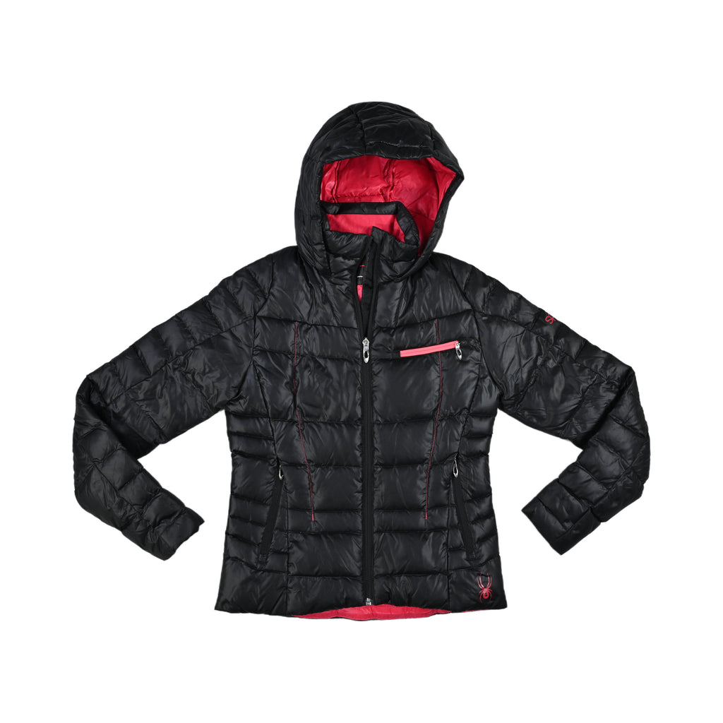 Spyder Women's Timeless Hoodie Down Insulated Jacket - FERAL