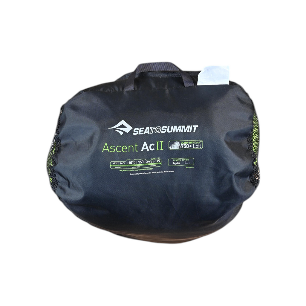 Sea To Summit Ascent AcII Down 15 Degree Sleeping Bag - FERAL