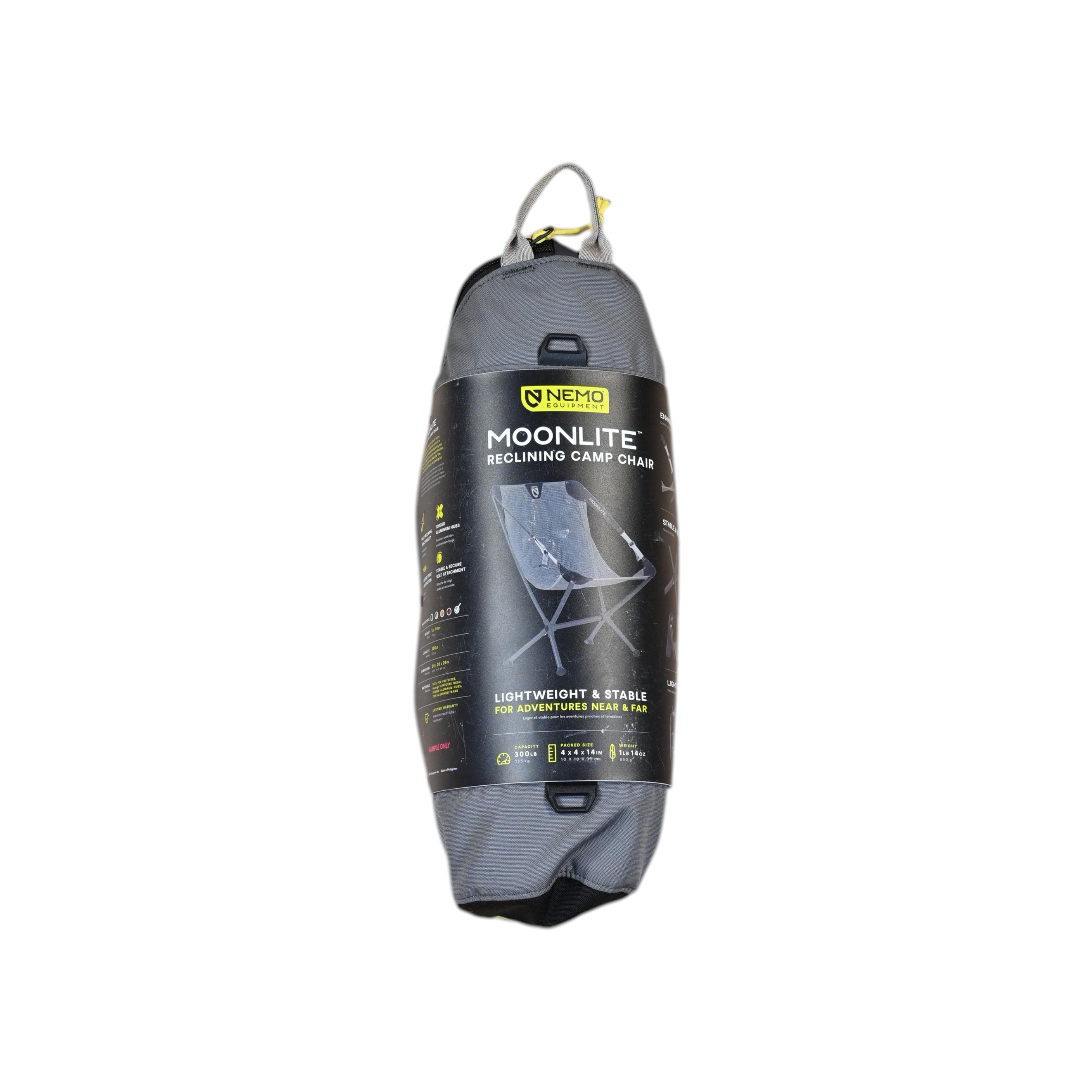 Nemo Moonlite Reclining Camp Chair - FERAL