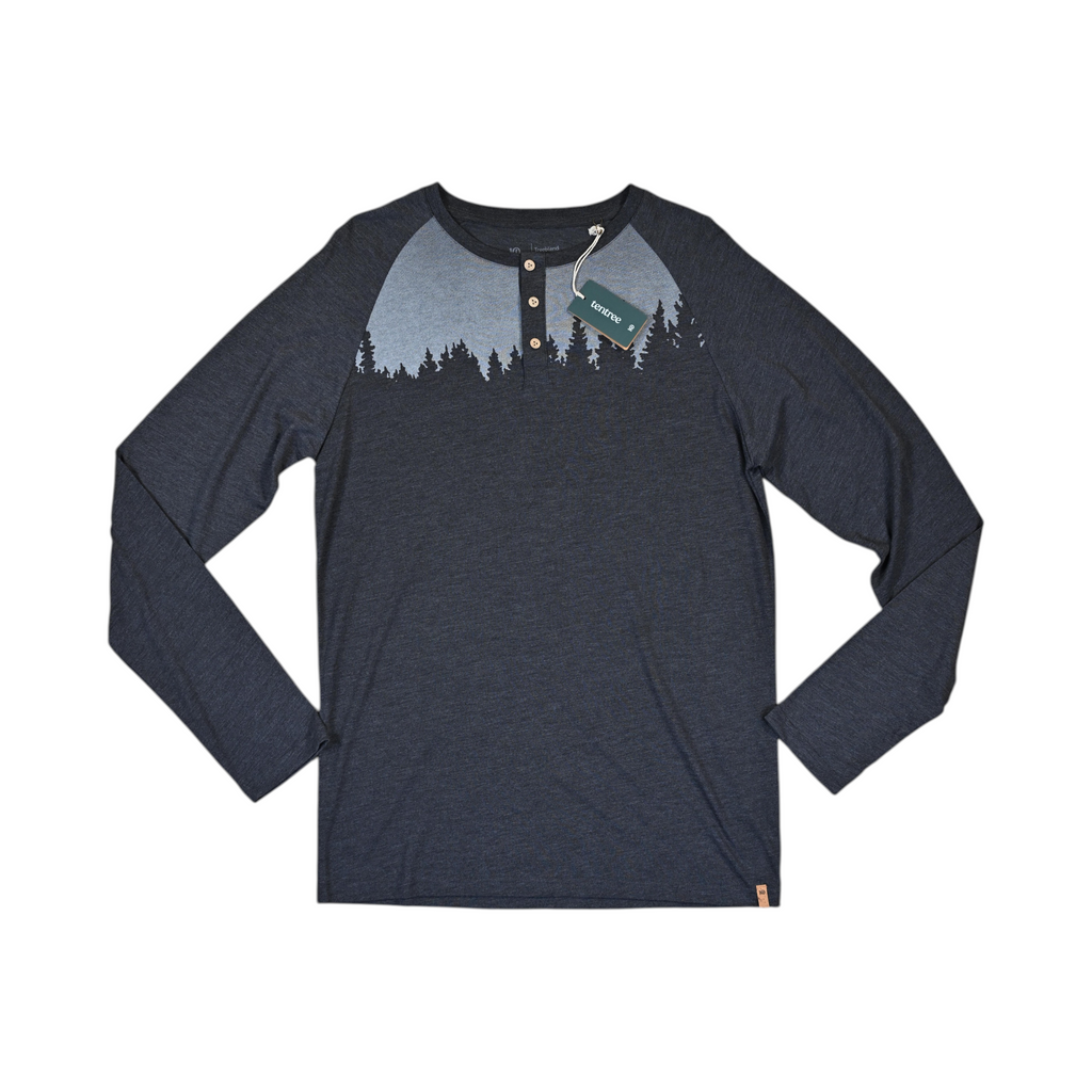 Tentree Men's Classic Henley Long Sleeve Shirt