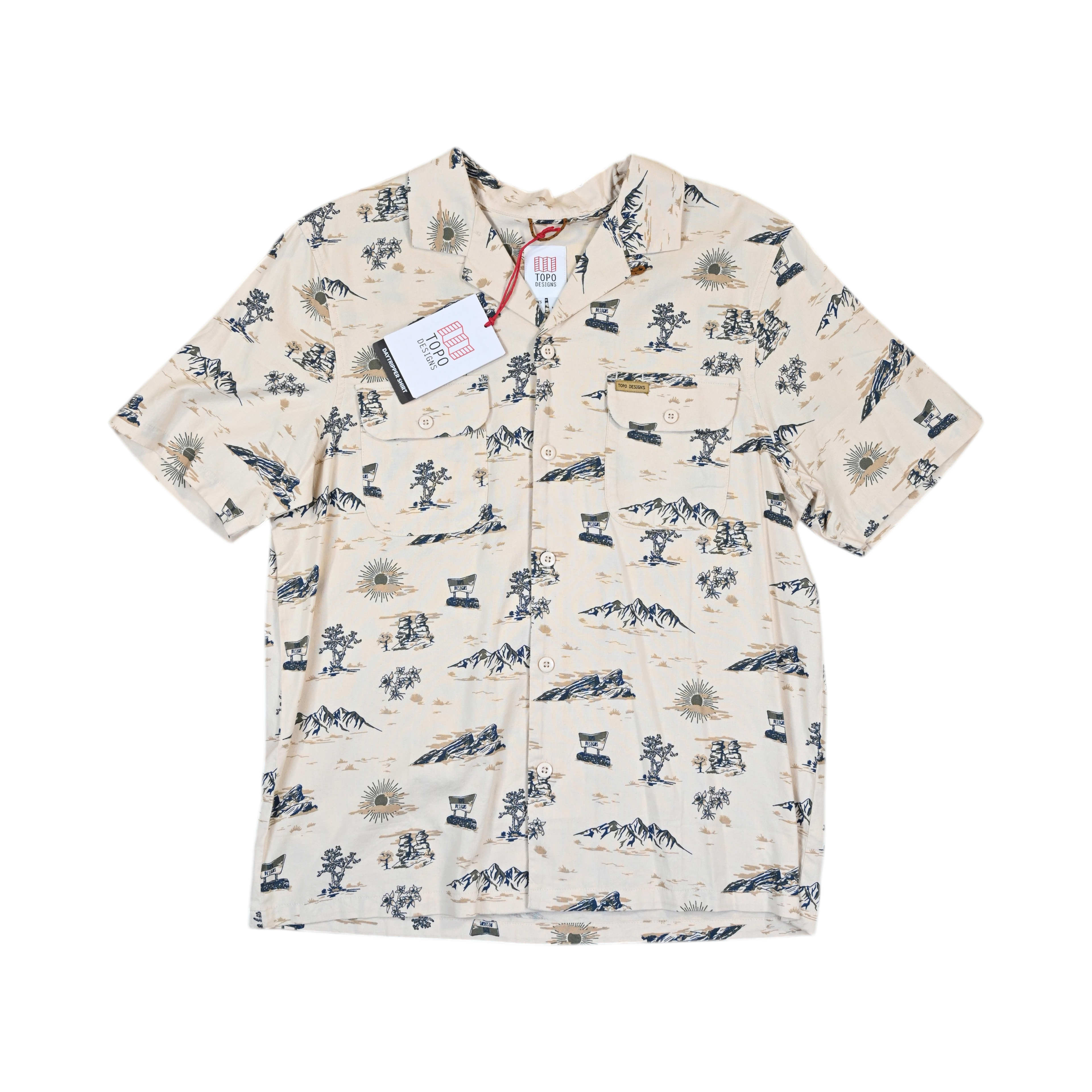 Topo Designs Men's Daytripper Short Sleeve Button Up Shirt