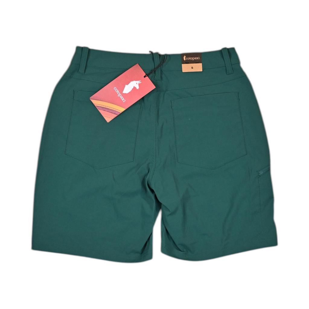 Cotopaxi Women's Coraje 7" Tech Shorts Green