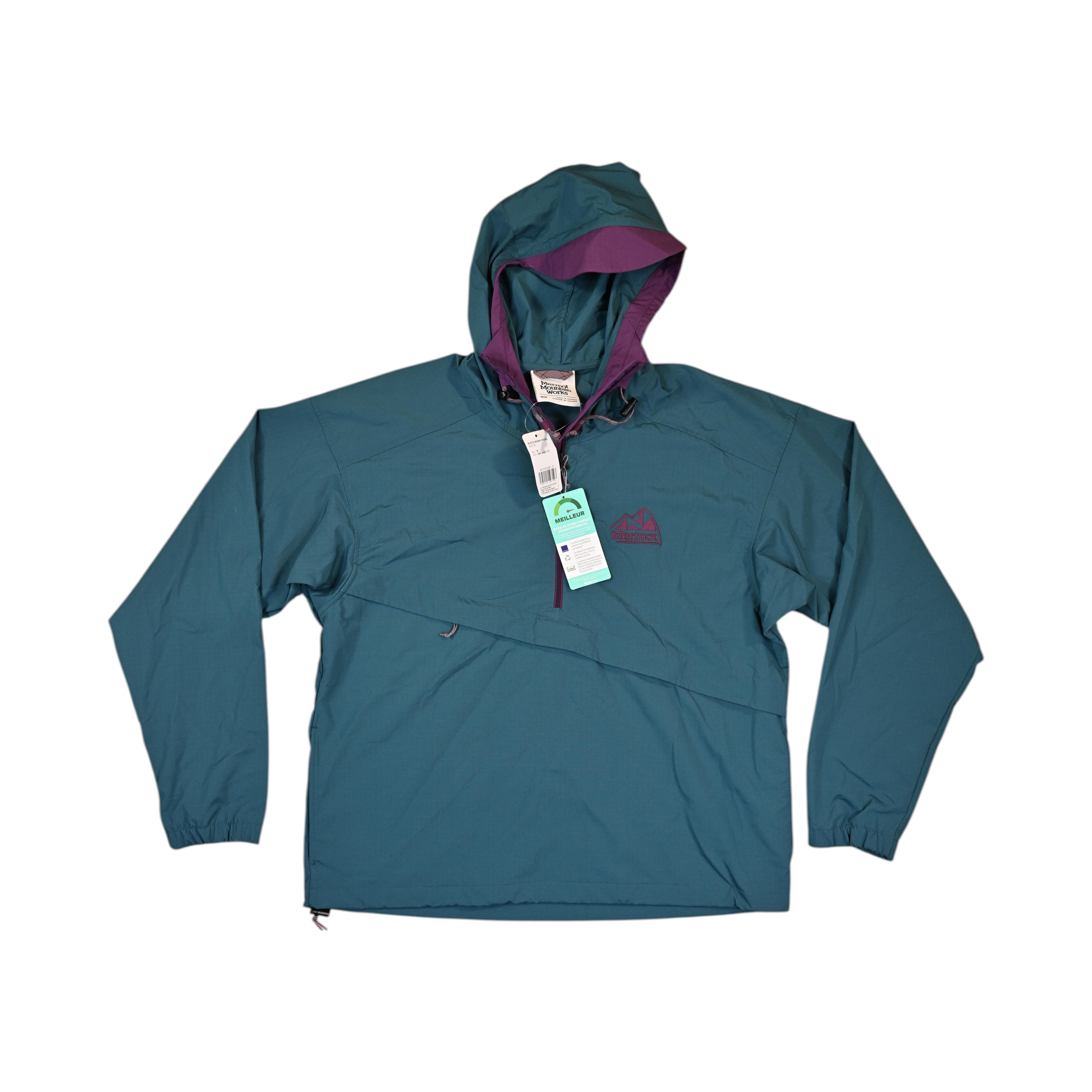 Marmot Men's 96 Active Anorak Hoodie Teal