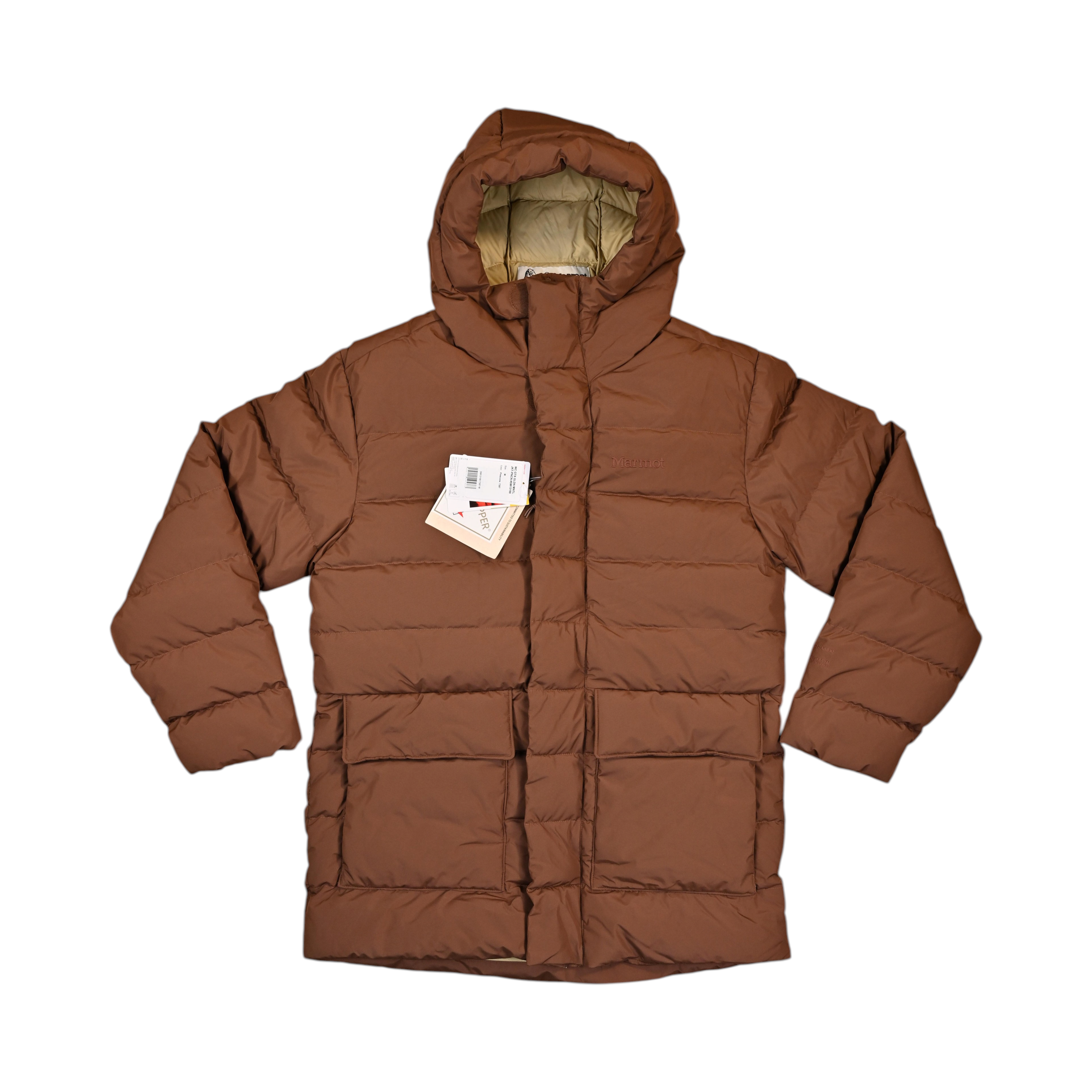 Marmot Men's WarmCube GORE-TEX Golden Mantle Jacket Brown