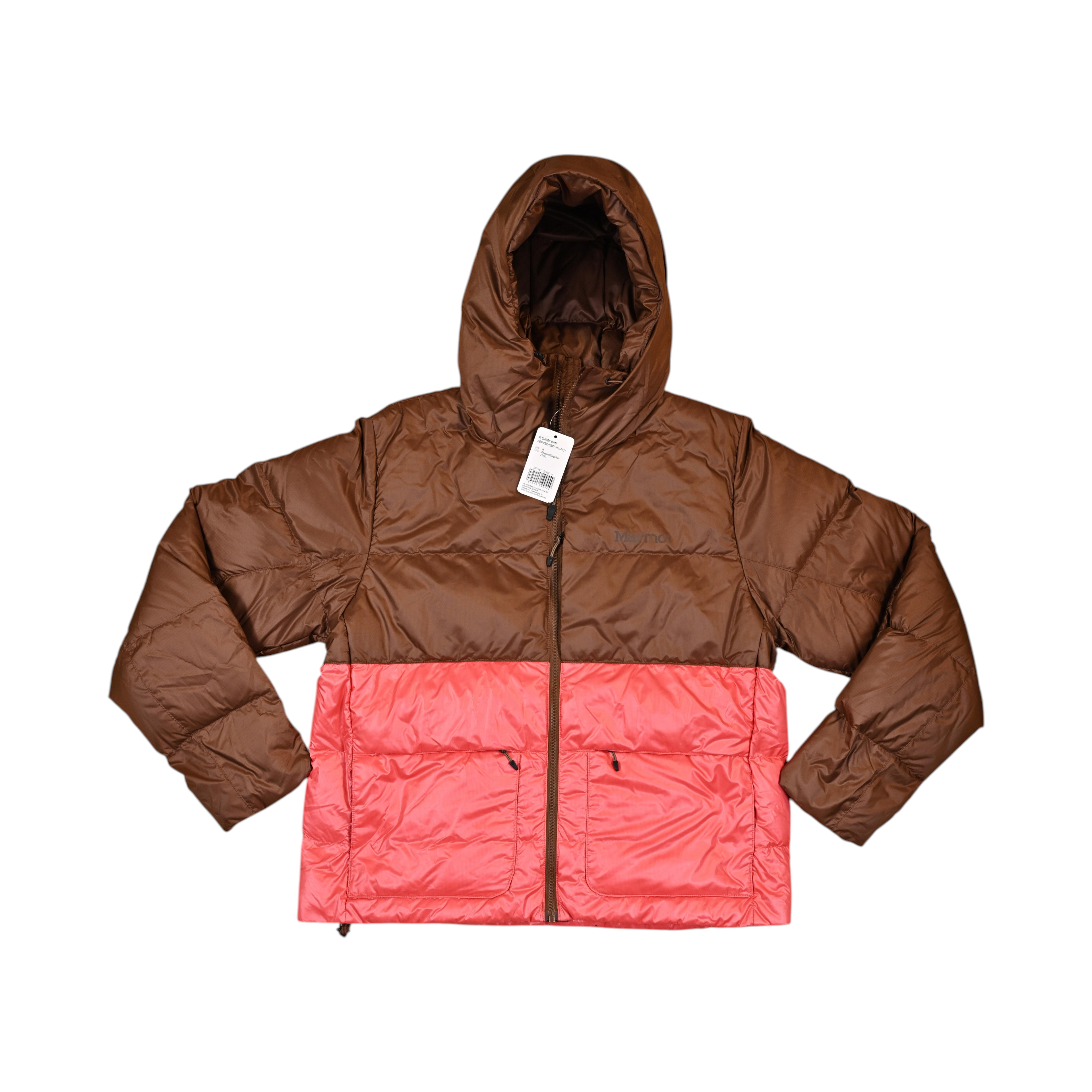 Marmot Women's Guides Down Hoodie Brown
