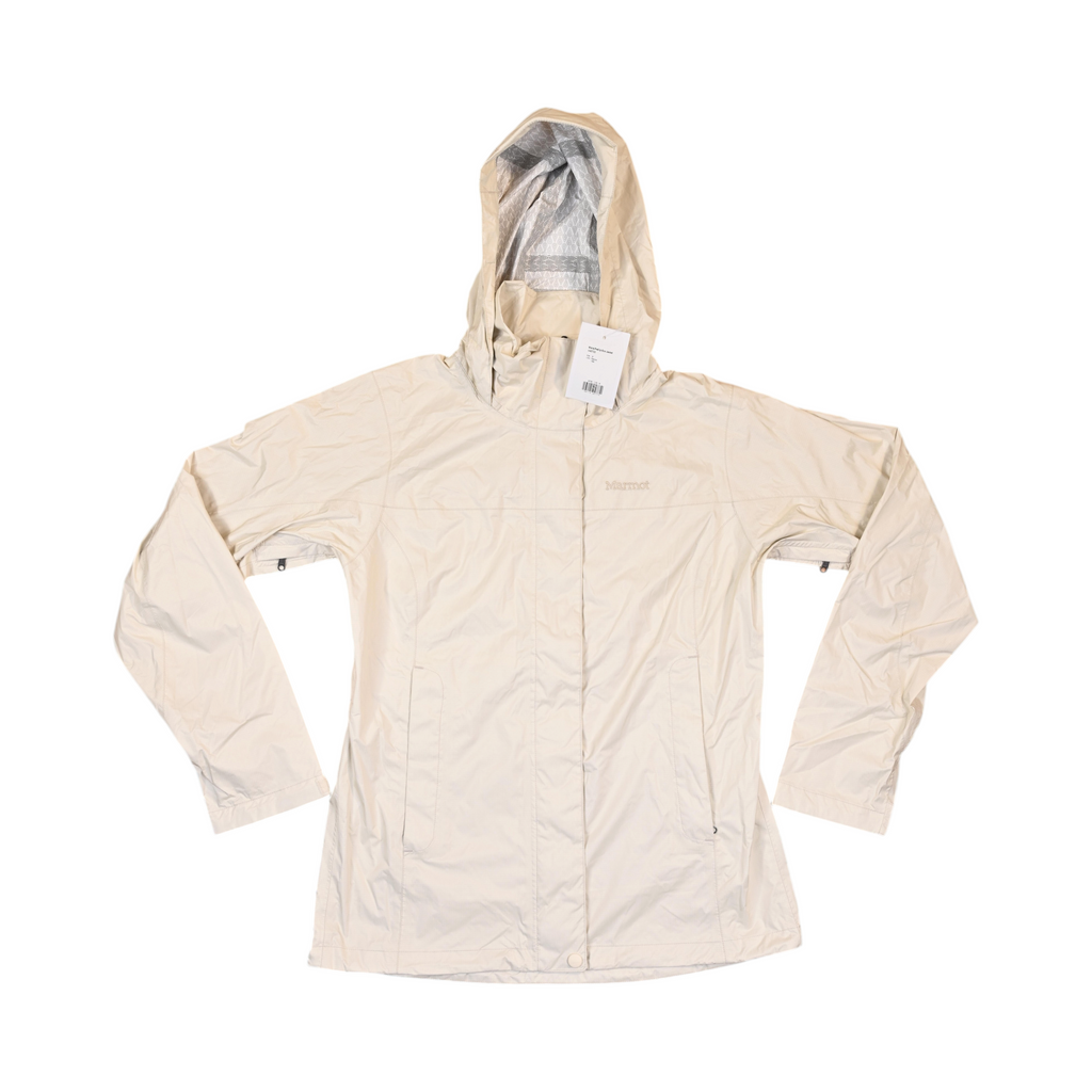 Marmot Women's PreCip Eco Windbreaker Jacket White
