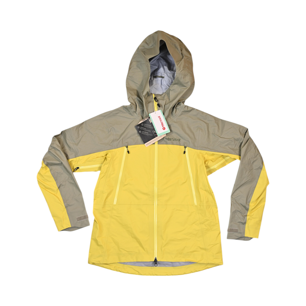 Marmot Women's Mitre Peak GORE-TEX Rain Jacket Yellow