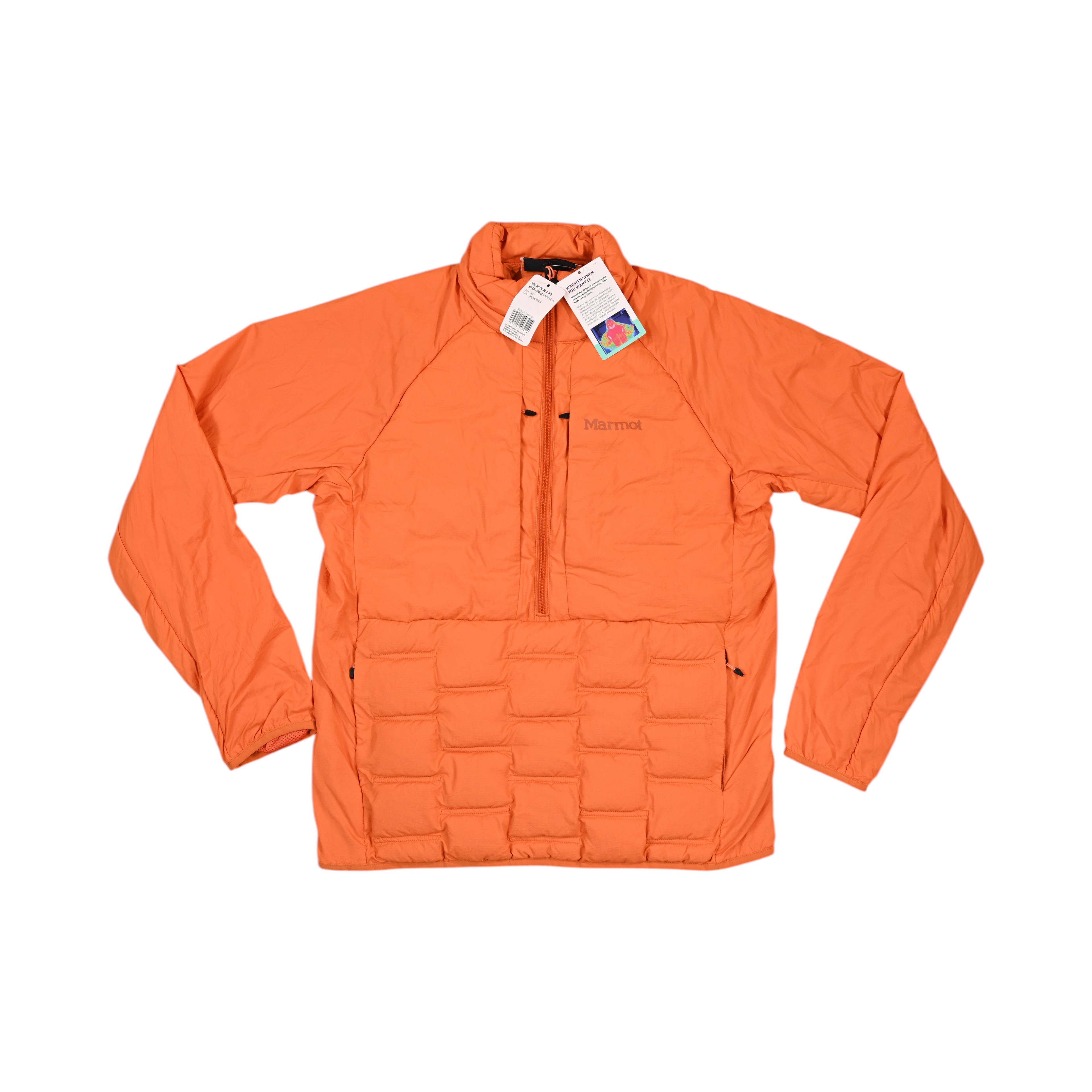 Marmot Men's WarmCube Active Alt HB Half Zip Insulated Jacket Orange